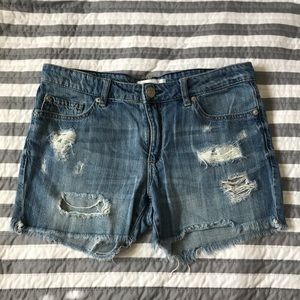 Garage denim shorts